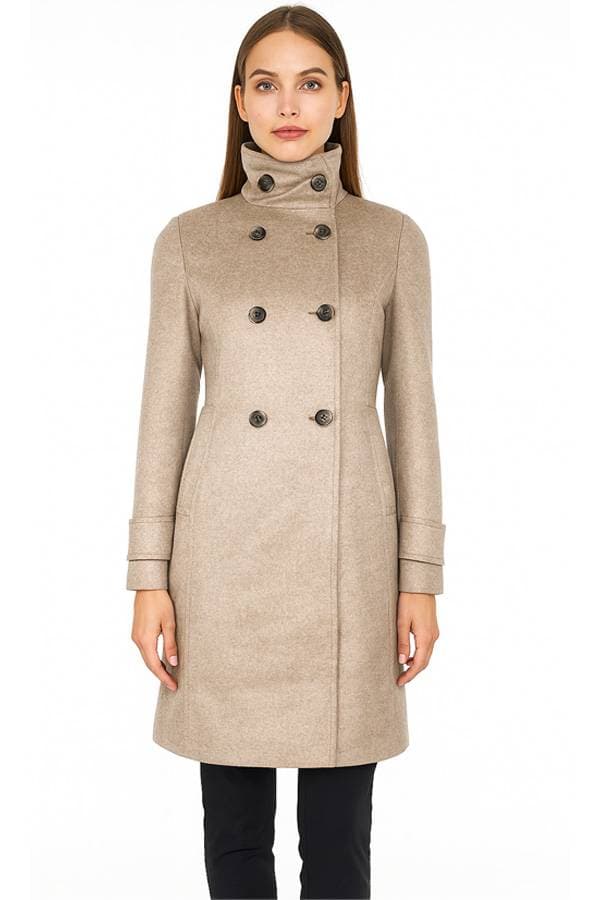 Italian DB Wool Coat -  - Main product view
