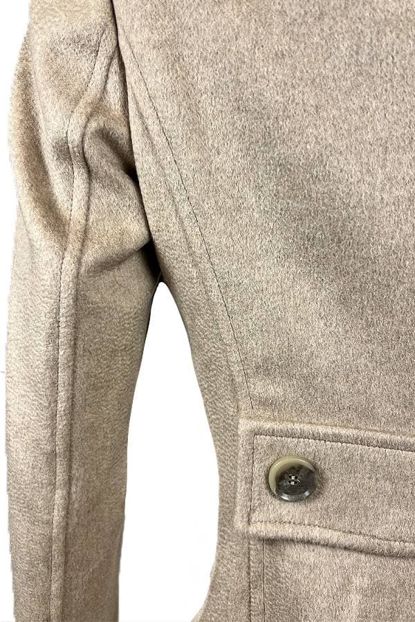 White Italian Wool Coat - $1,485.00 - View 5 of 5