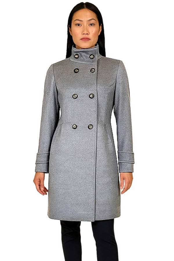 Italian Wool DB Coat -  - Main product view