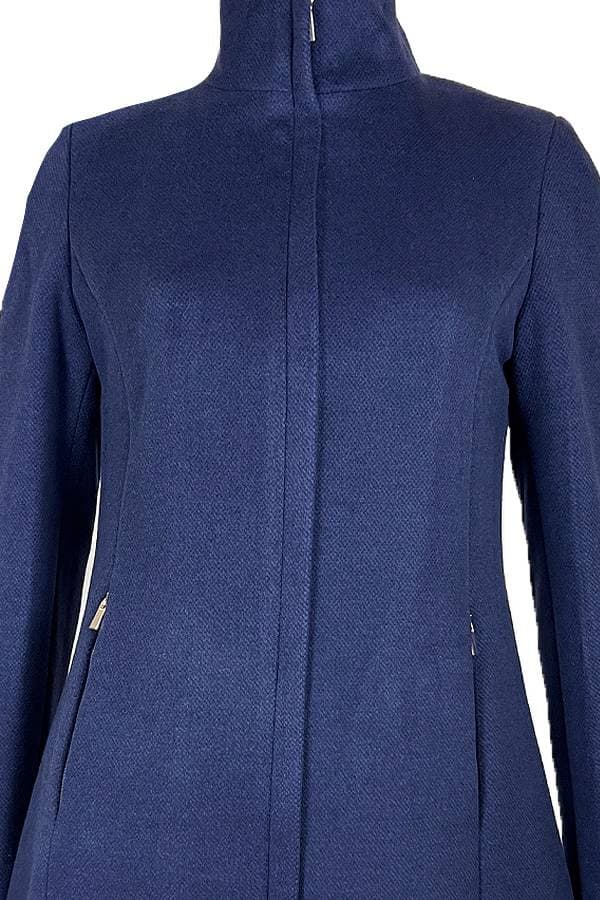 Italian Wool SB Coat Navy -  - View 3 of 4