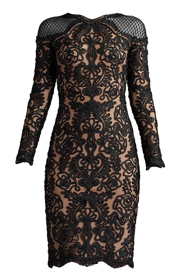 Soutache Cocktail Dress -  - View 5 of 6