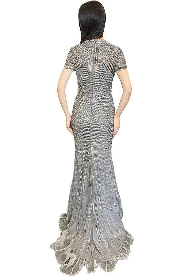 Silver Diamond Deco Gown -  - Alternative view 2