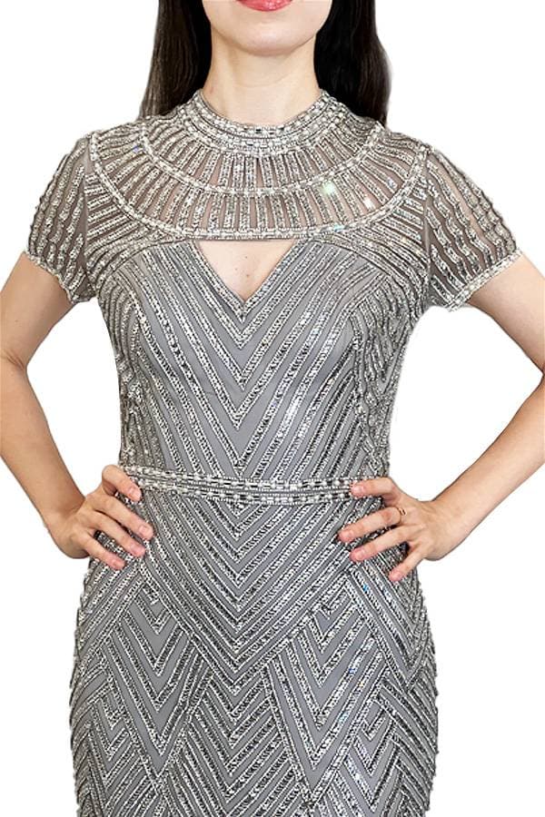 Silver Deco Gown