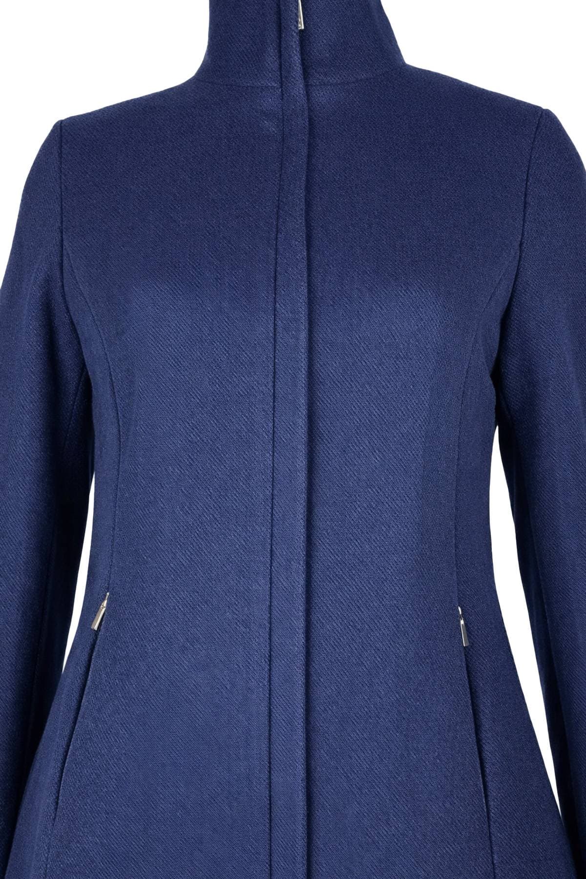 Italian Wool SB Coat Navy -  - Alternative view 2