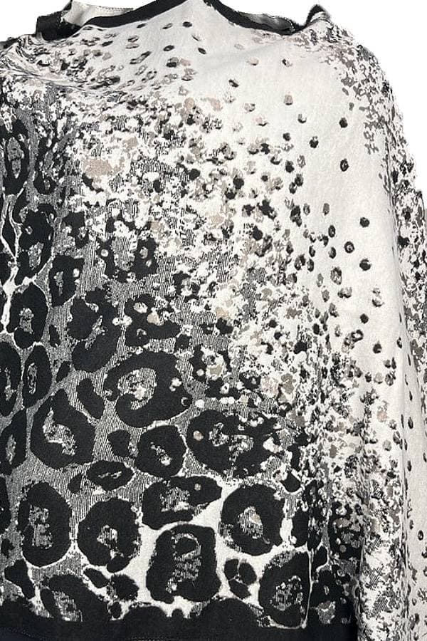Leopard Print Shawl - 195.0000 - Alternative view 2