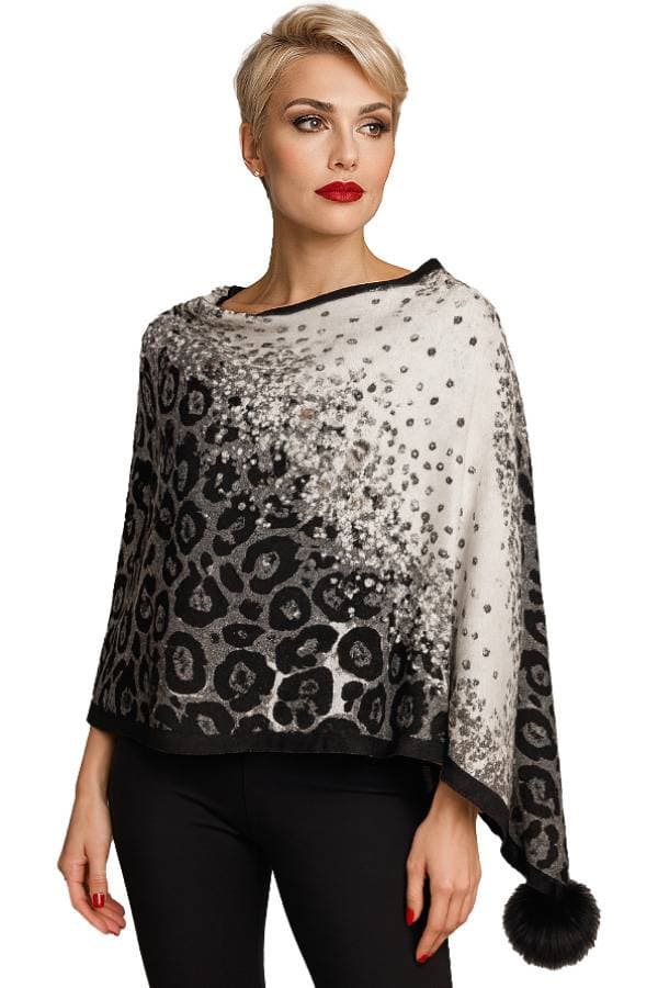 Leopard Print Shawl - 195.0000 - Main product view