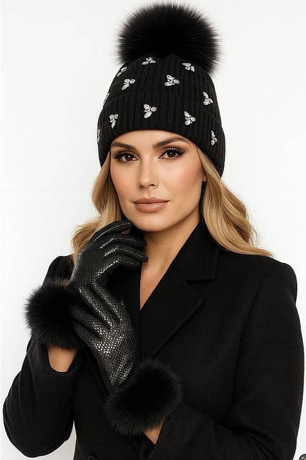 Diamond Bee Beanie - 165.0000 - Alternative view 2