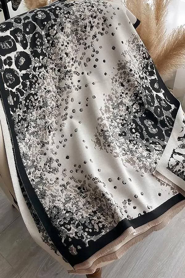 Leopard Print Shawl - $195.00 - View 3 of 3