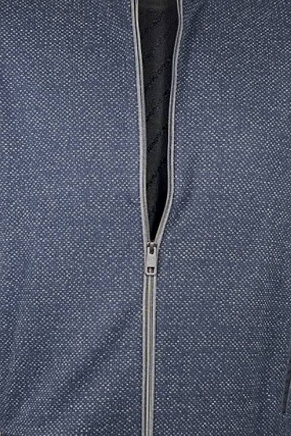 Men's Navy Baseball Jacket -  - View 4 of 4