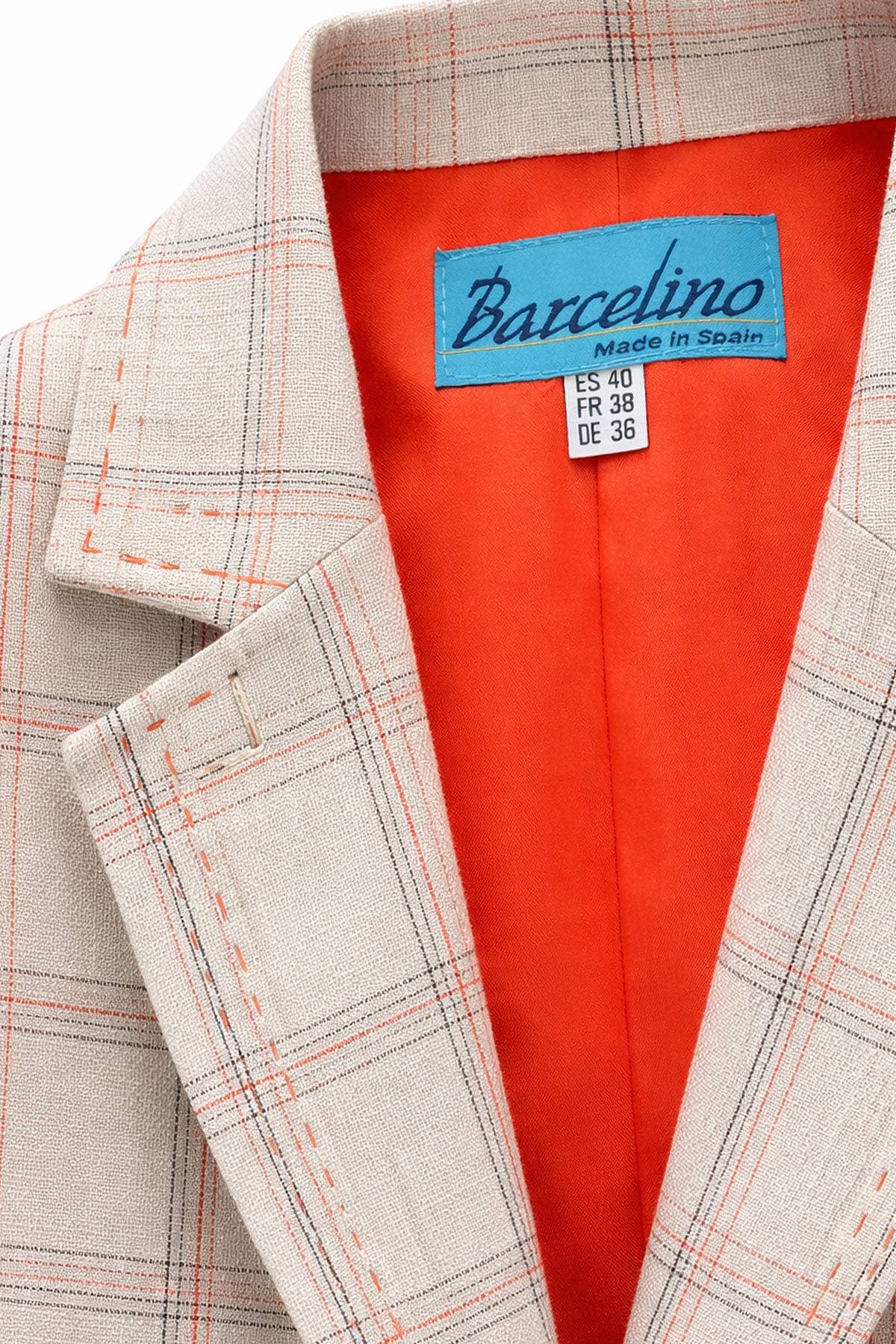 Linen Plaid Jacket - $695.00 - View 4 of 5