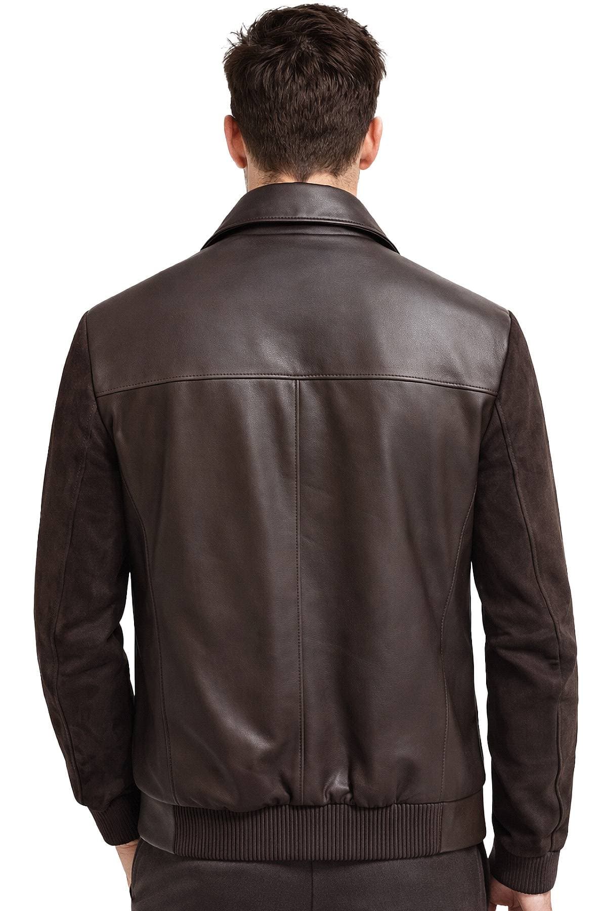Dark Brown Leather Jacket - $1,465.00 - View 3 of 4