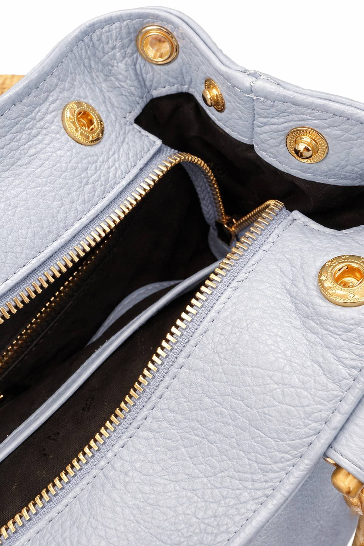 Baby Blue Italian Leather Purse - $595.00 - View 8 of 8