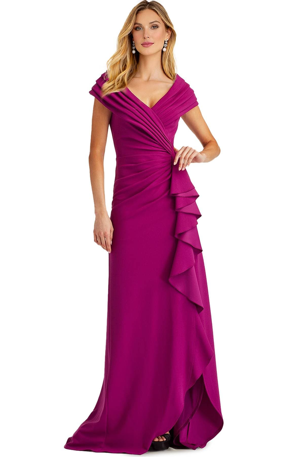 Tadashi Magenta Gown -  - Main product view