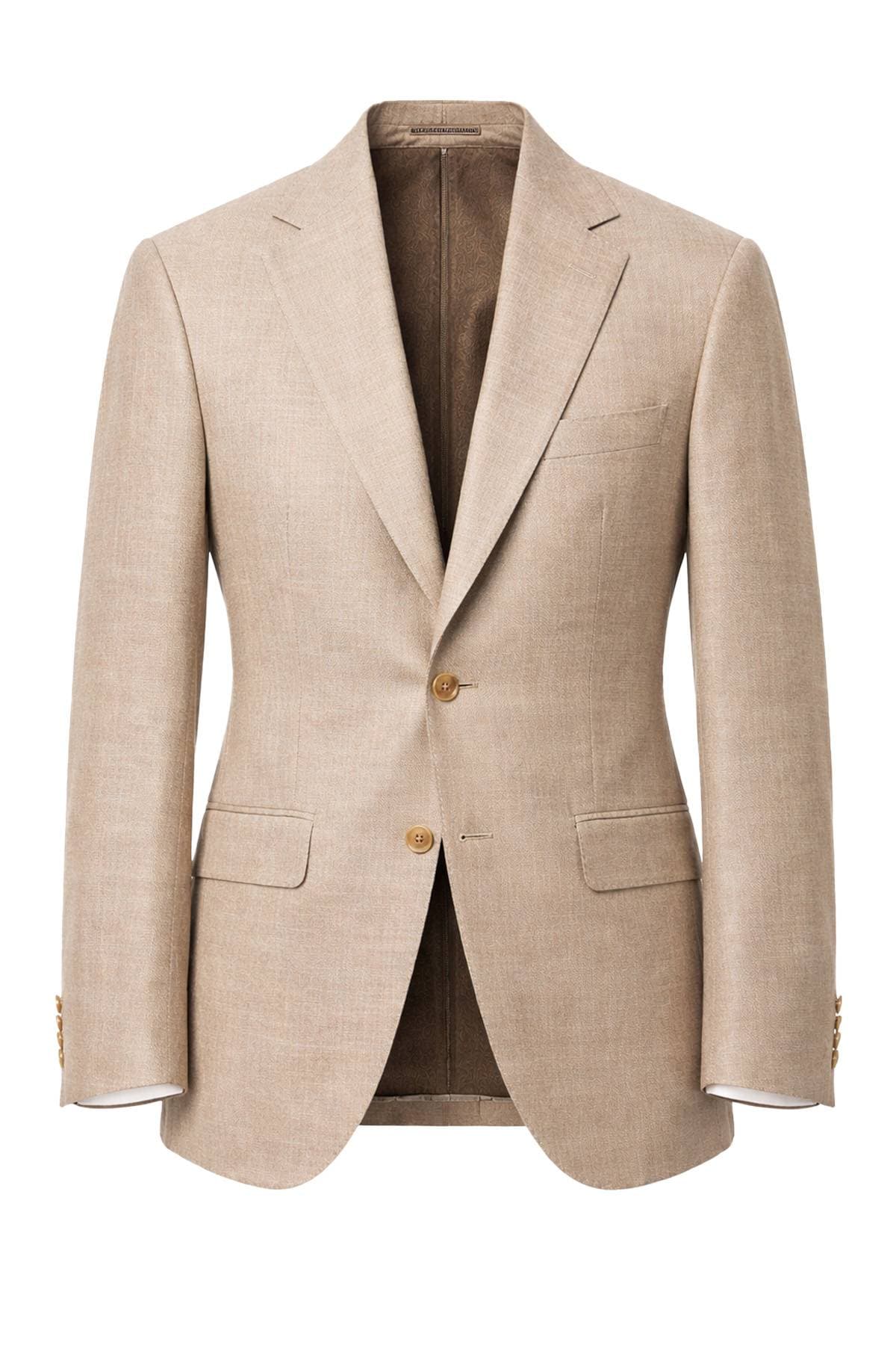 Beige Hopsack Blazer - $1,465.00 - View 3 of 6