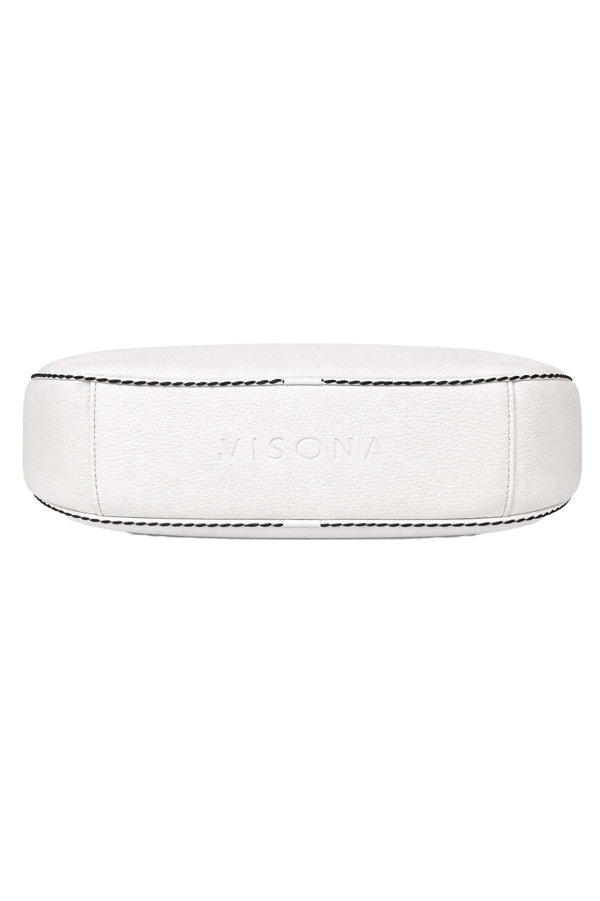 Italian Leather Braided Kelly Bag - Two-Toned - $765.00 - View 5 of 5