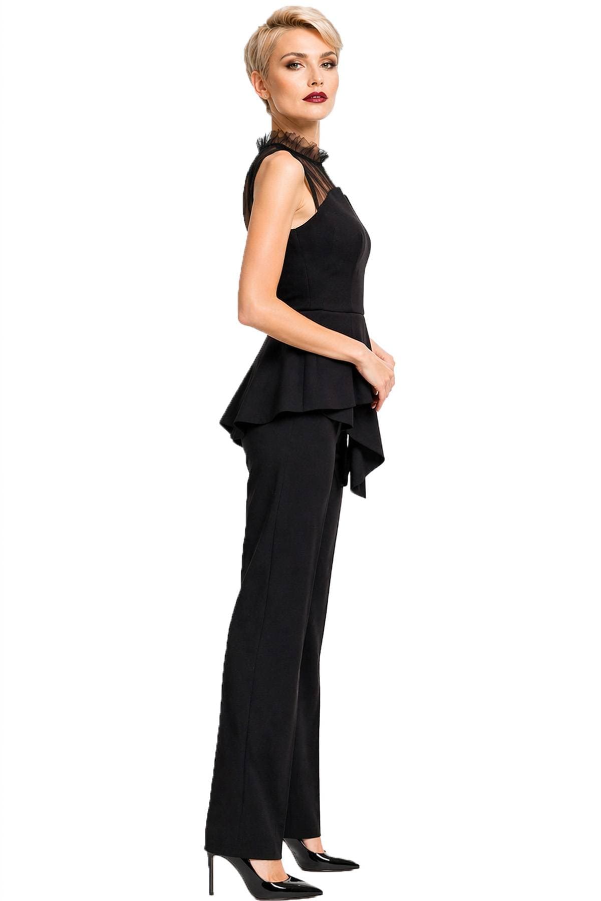 2pc Black Crepe Outfit | Women's - 495.0000 - Alternative view 5