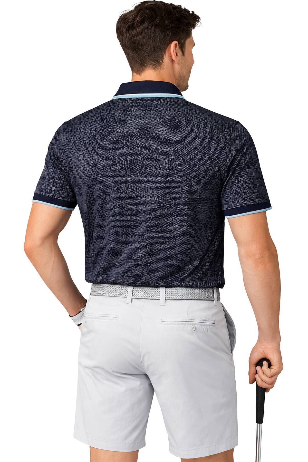 Navy Blue Golf Polo | Men's - 195.0000 - Alternative view 5