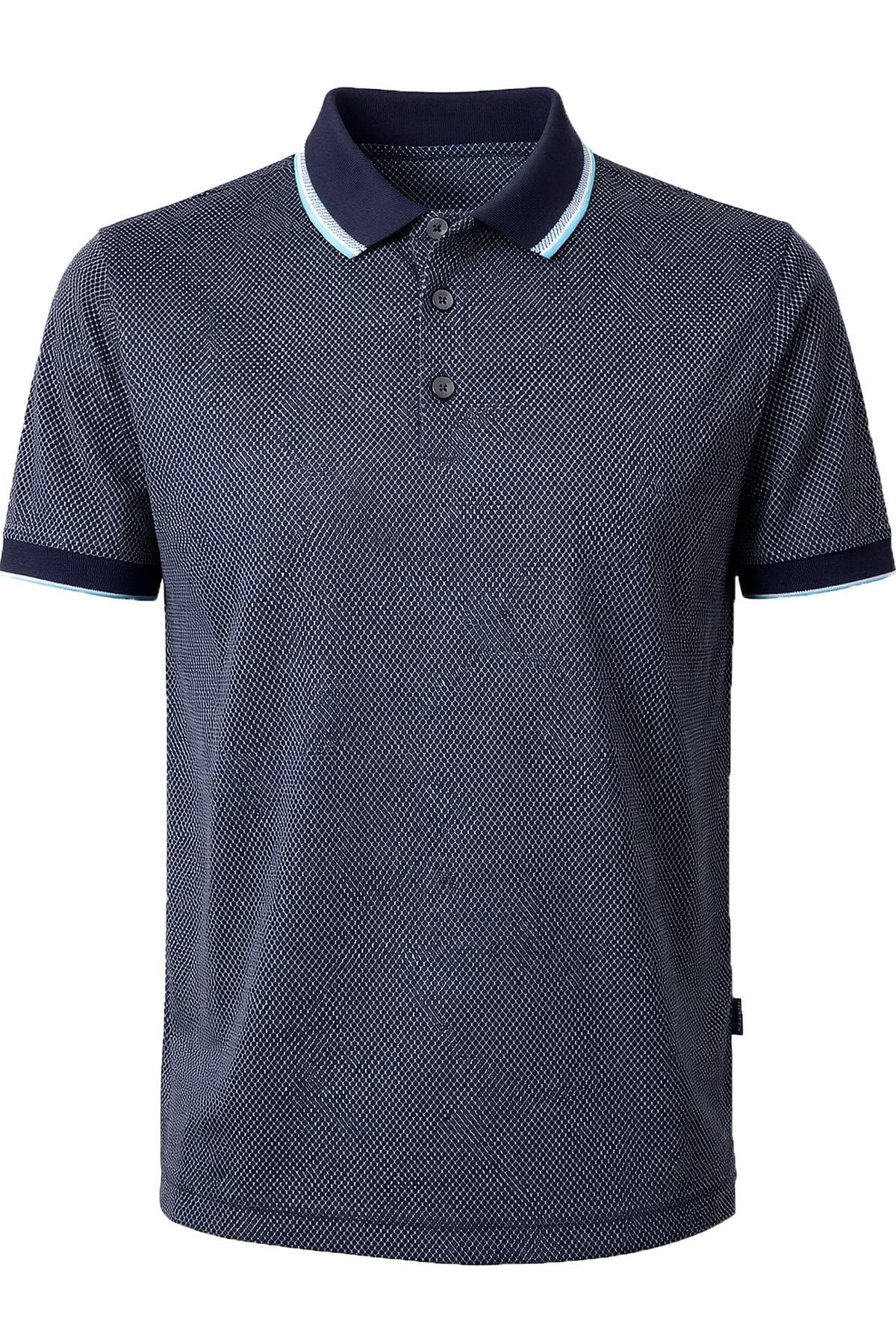 Navy Blue Golf Polo | Men's - 195.0000 - Alternative view 4