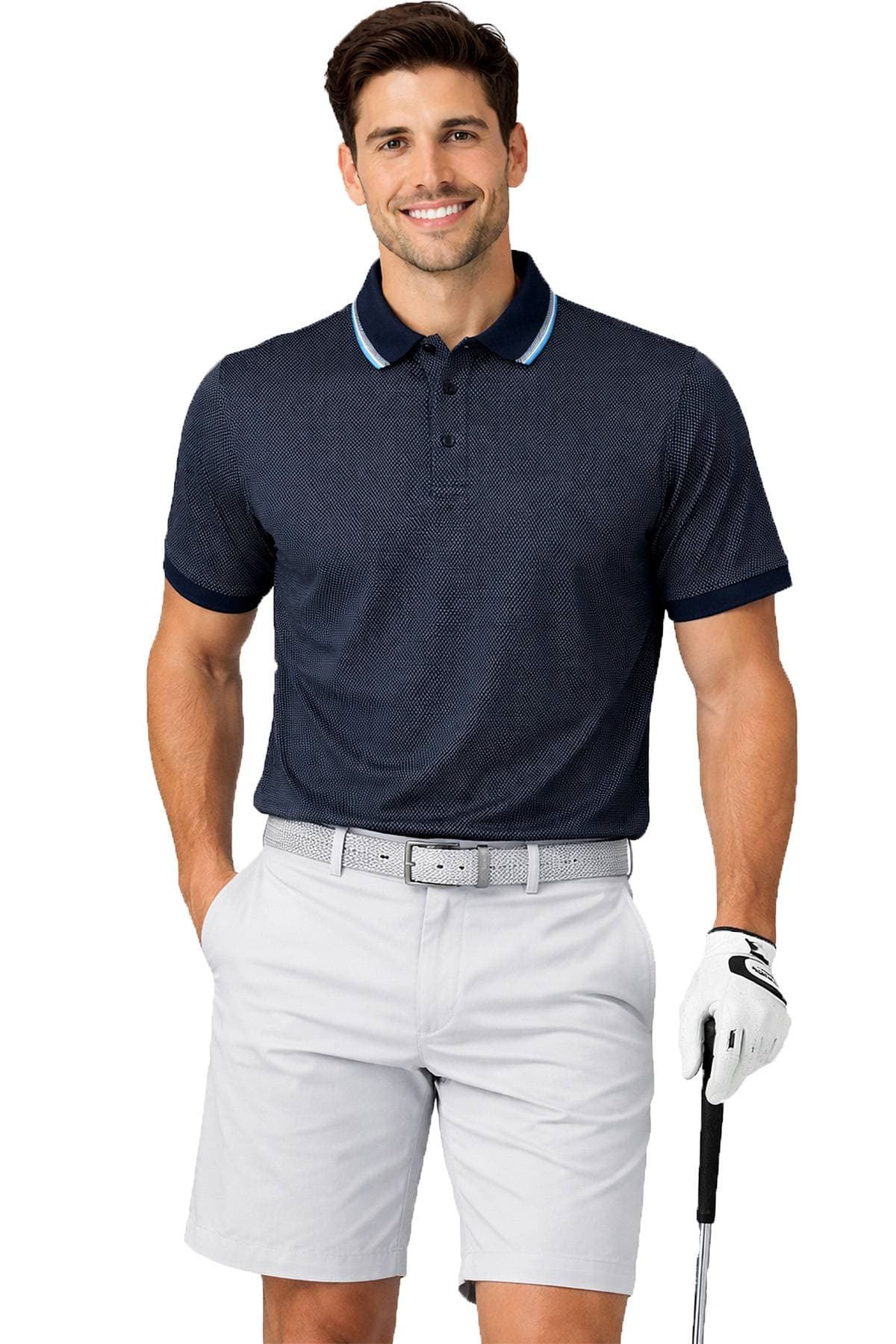 Navy Blue Golf Polo | Men's - 195.0000 - Main product view