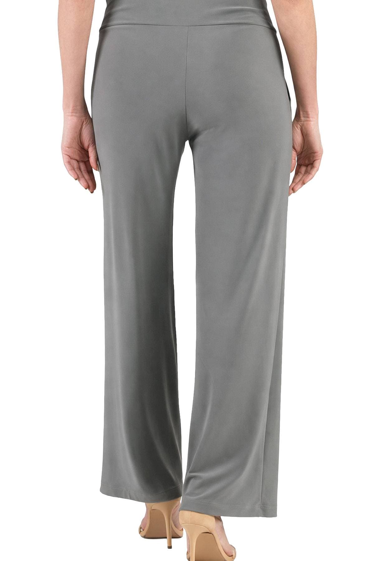 Sage Grey Solid Jersey Pant -  - Alternative view 2