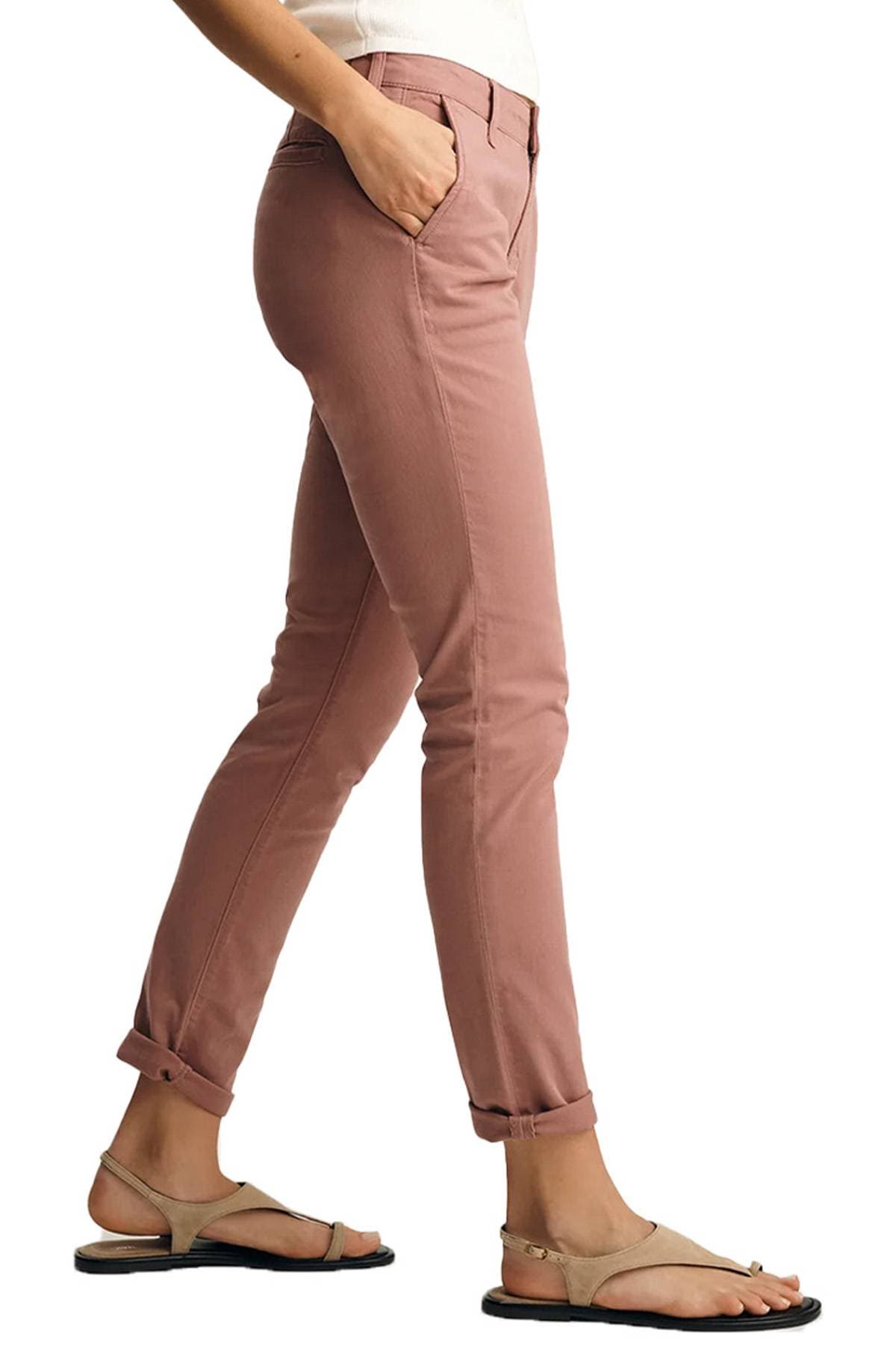 Faded Magenta Women's Chino - $165.00 - View 3 of 8
