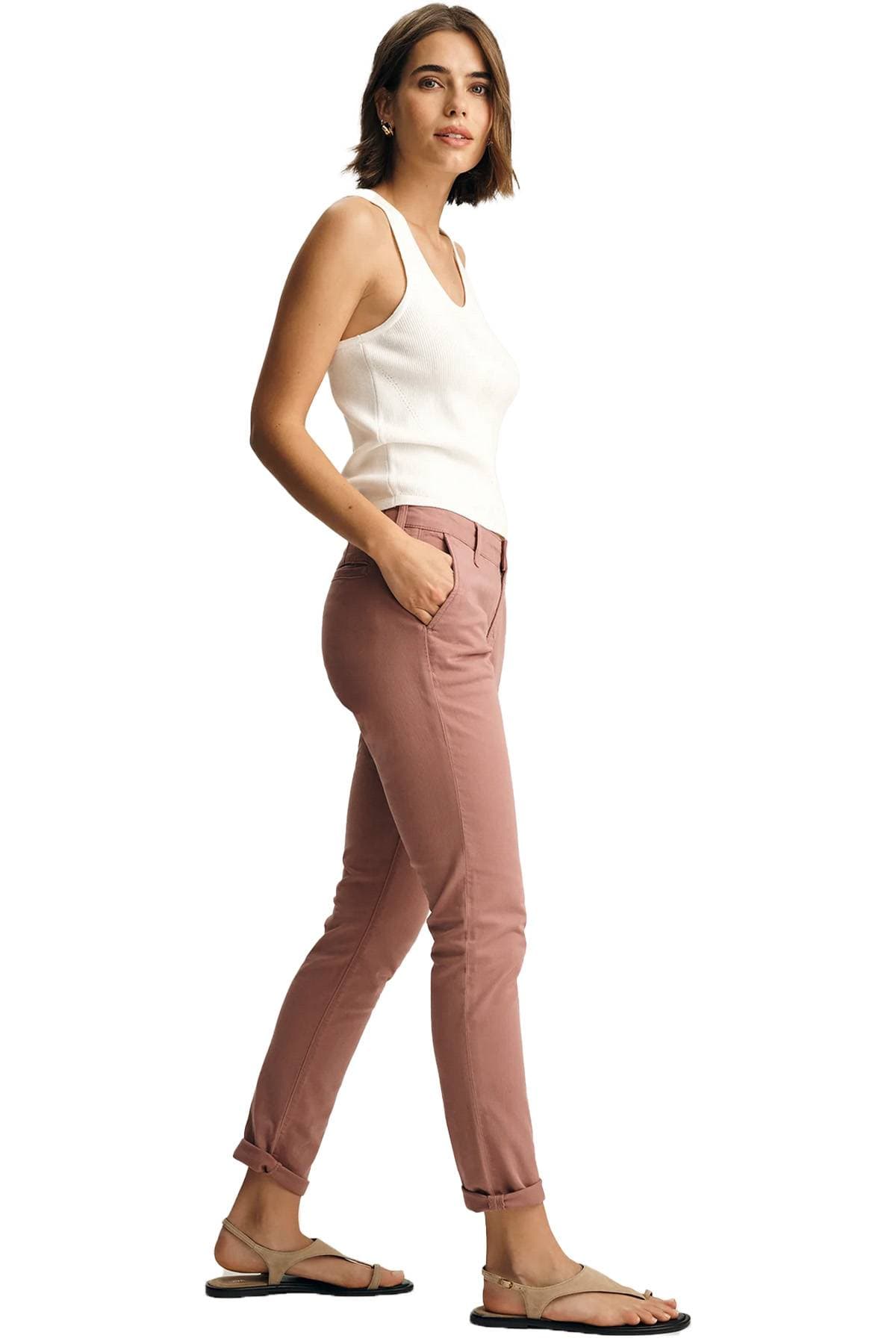 Faded Magenta Women's Chino - $165.00 - View 4 of 6