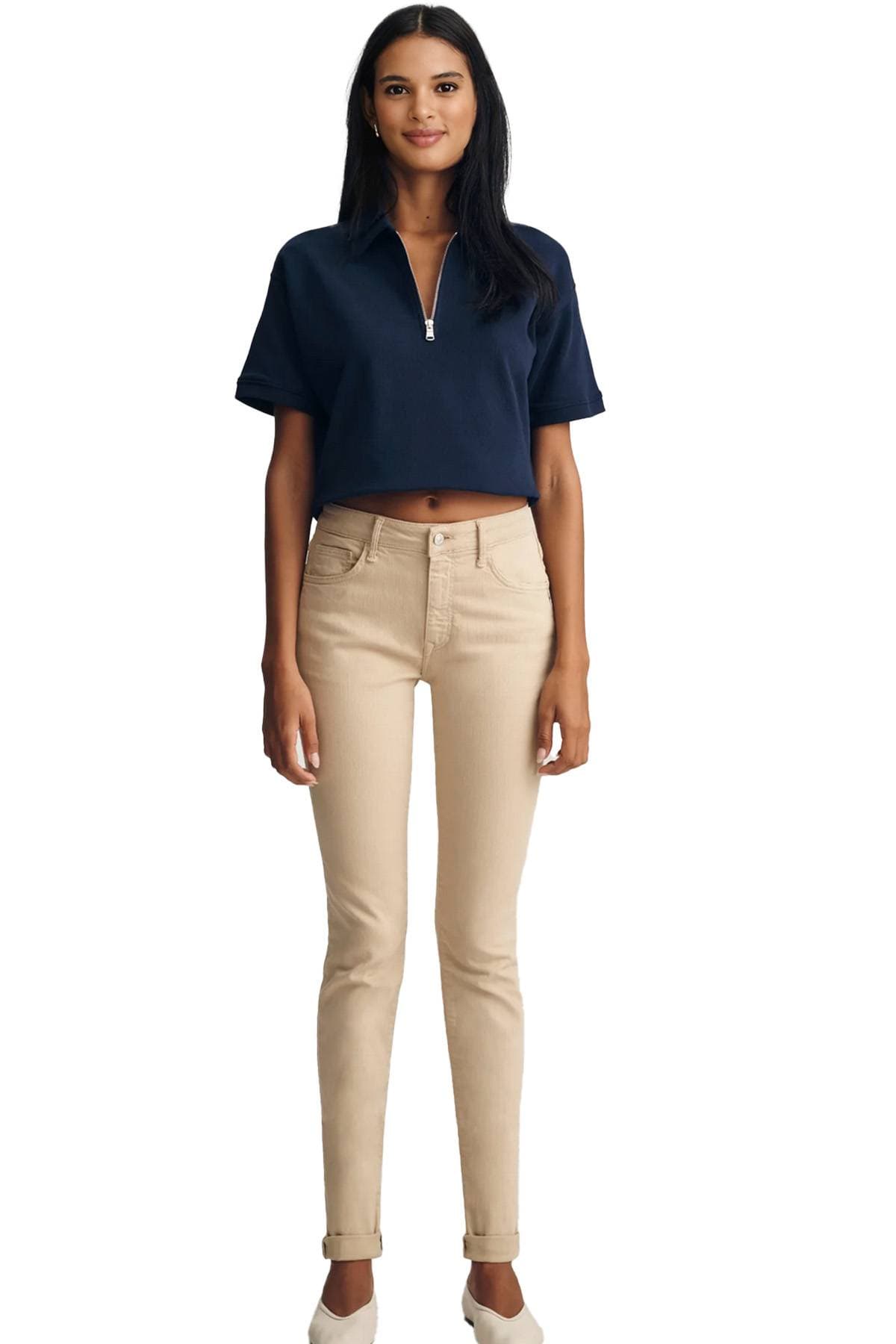 Light Tan Denim Pant -  - Main product view