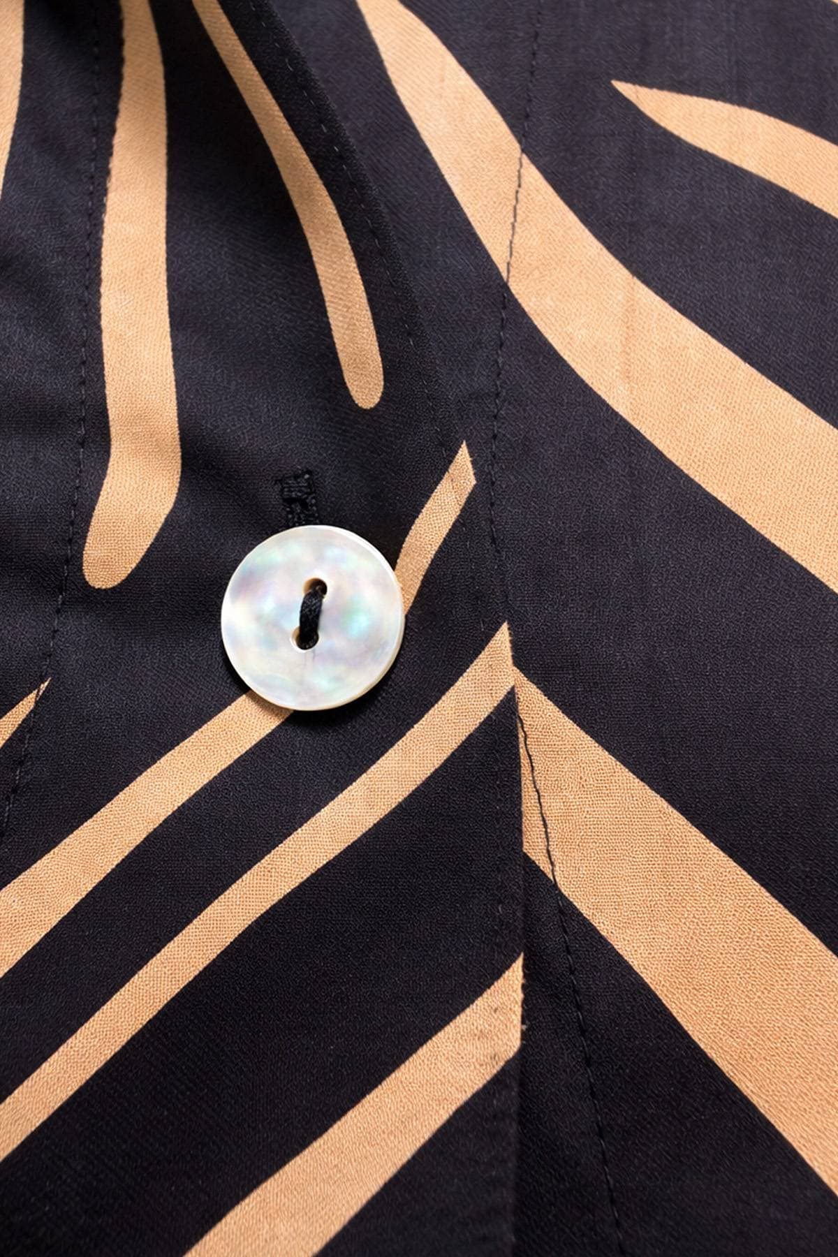 Tiger Viscose Shirt Dress - $265.00 - View 3 of 5