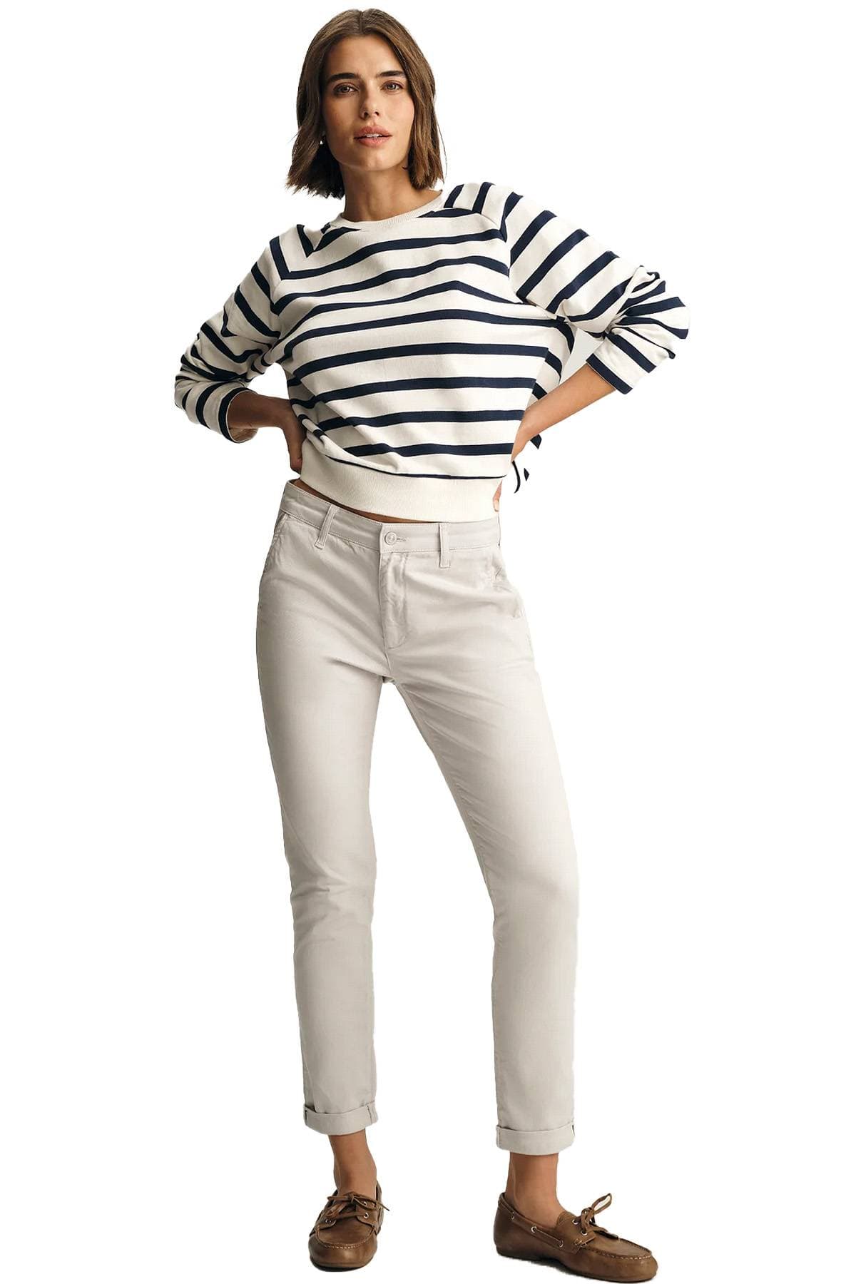 Light Grey Women's Chino - $165.00 - View 4 of 5