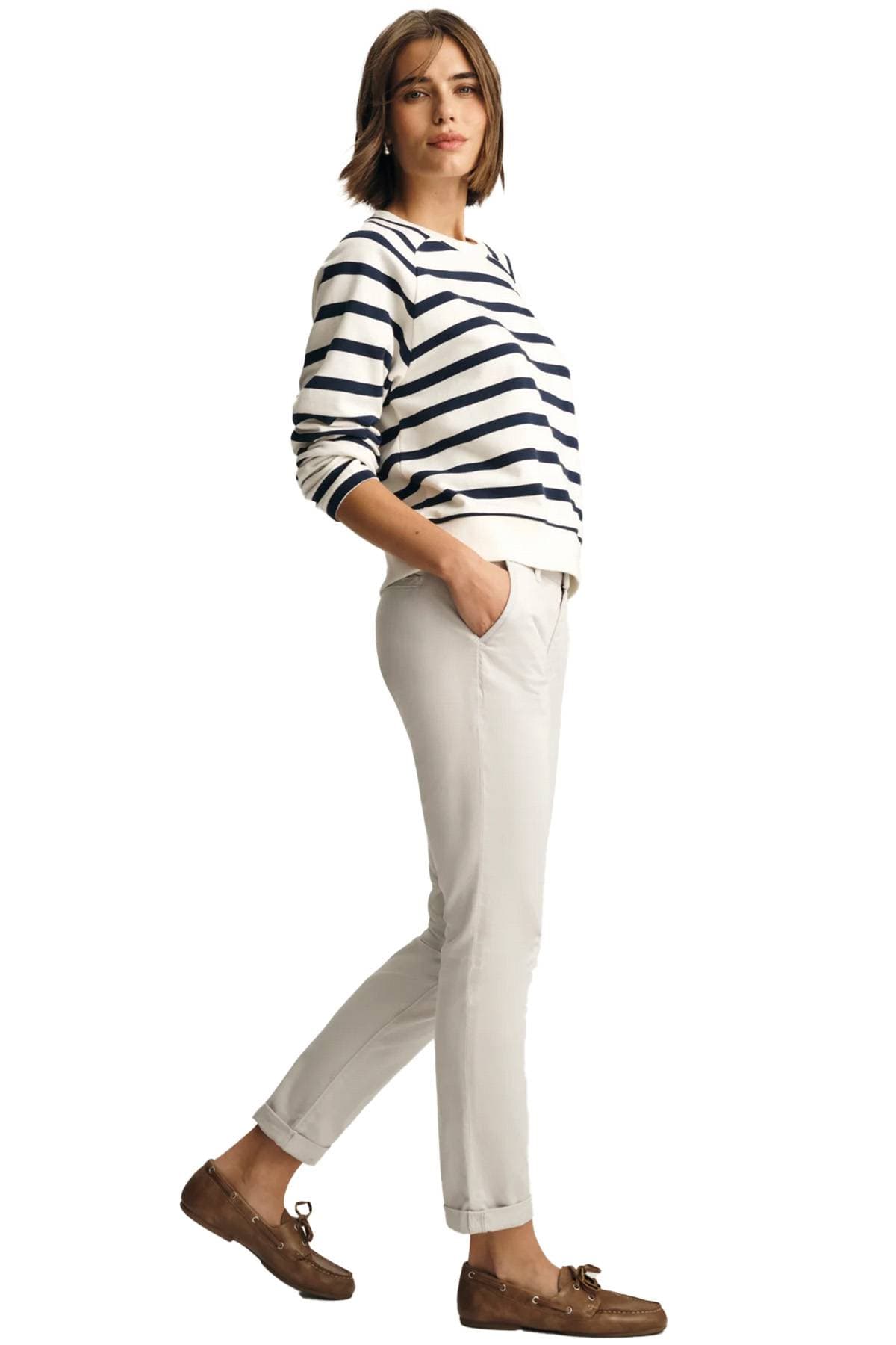 Light Grey Women's Chino - $165.00 - View 5 of 5