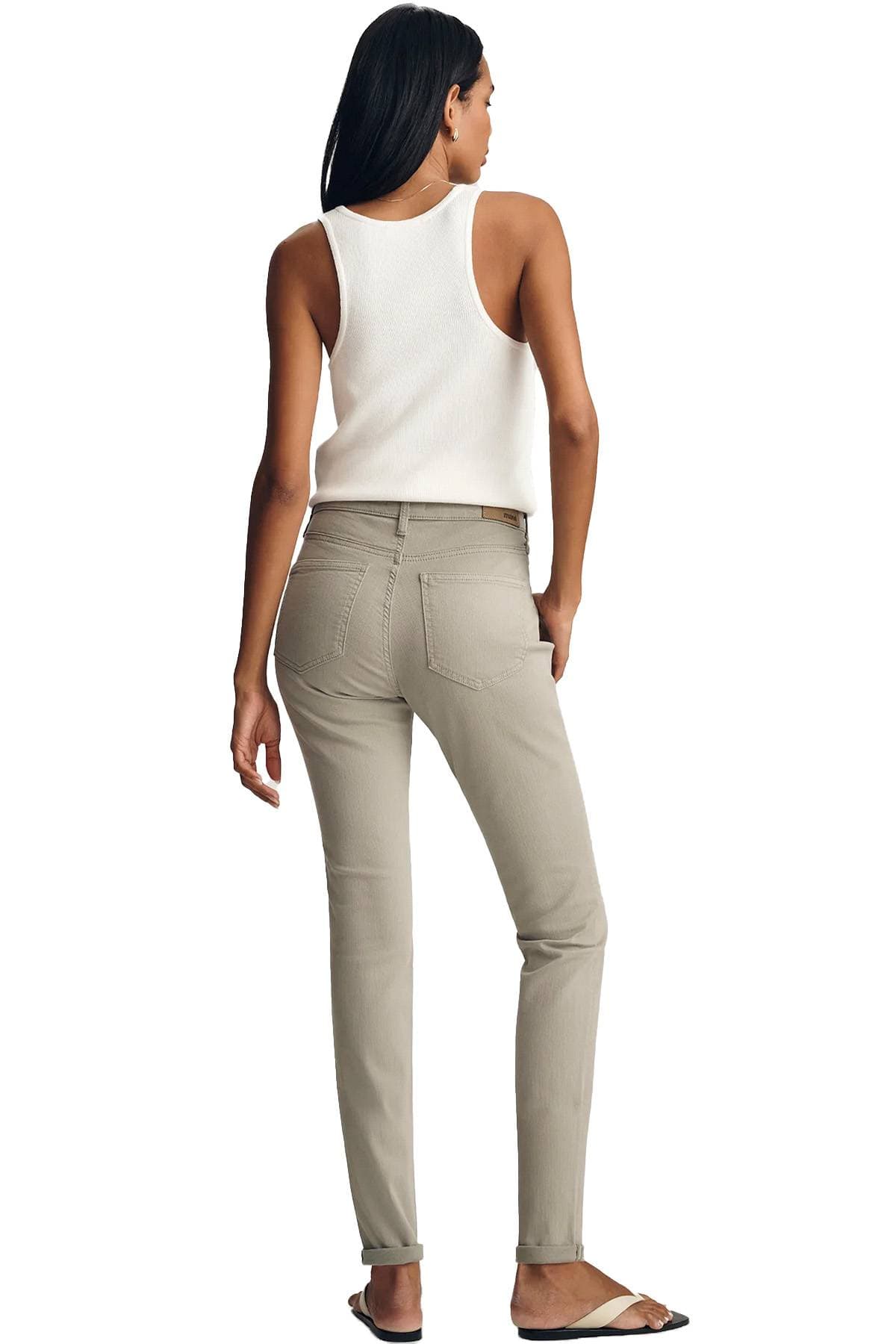 Light Sage Women's Denim Pant -  - Alternative view 2