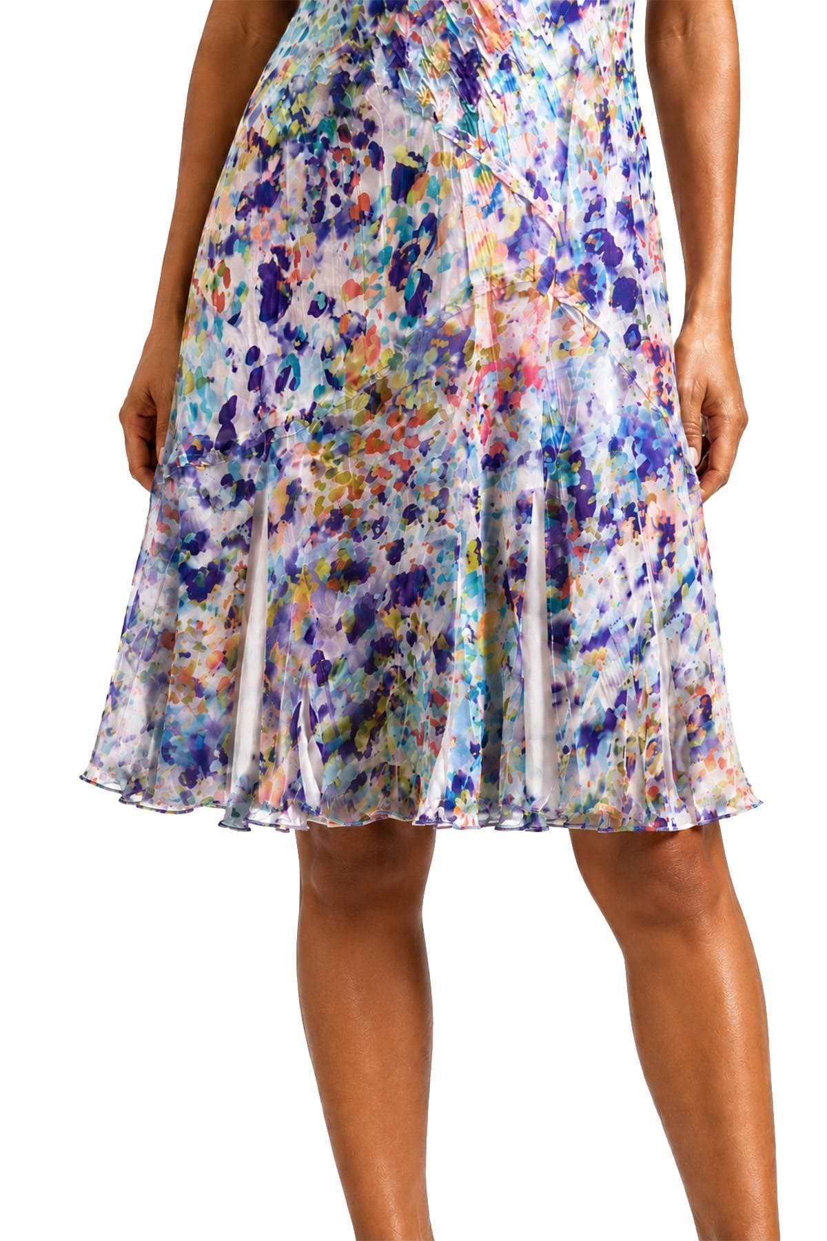 Multicolored Sleeveless Dress -  - Alternative view 5