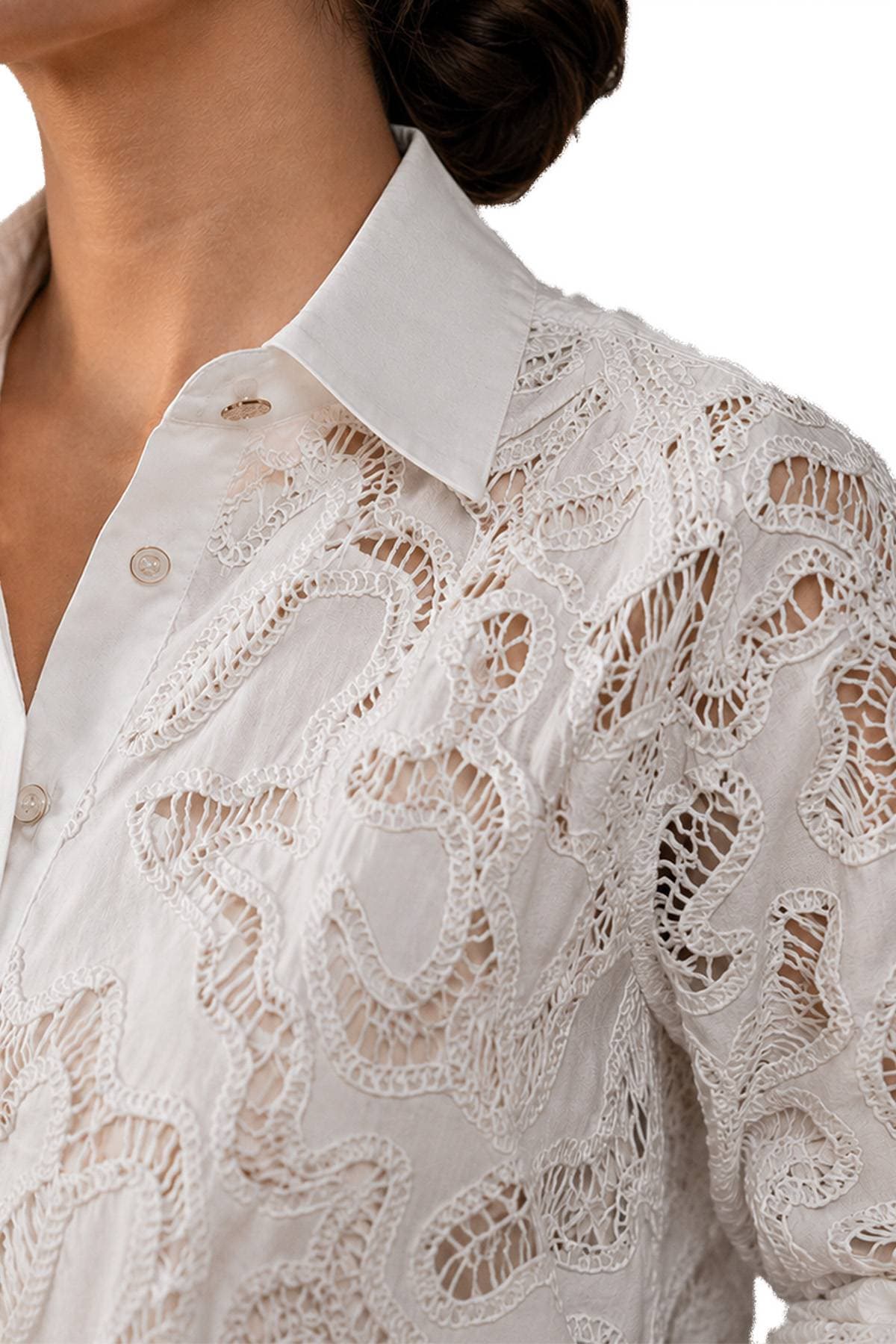 Italian White Cotton 2pc Dress - $295.00 - View 7 of 7