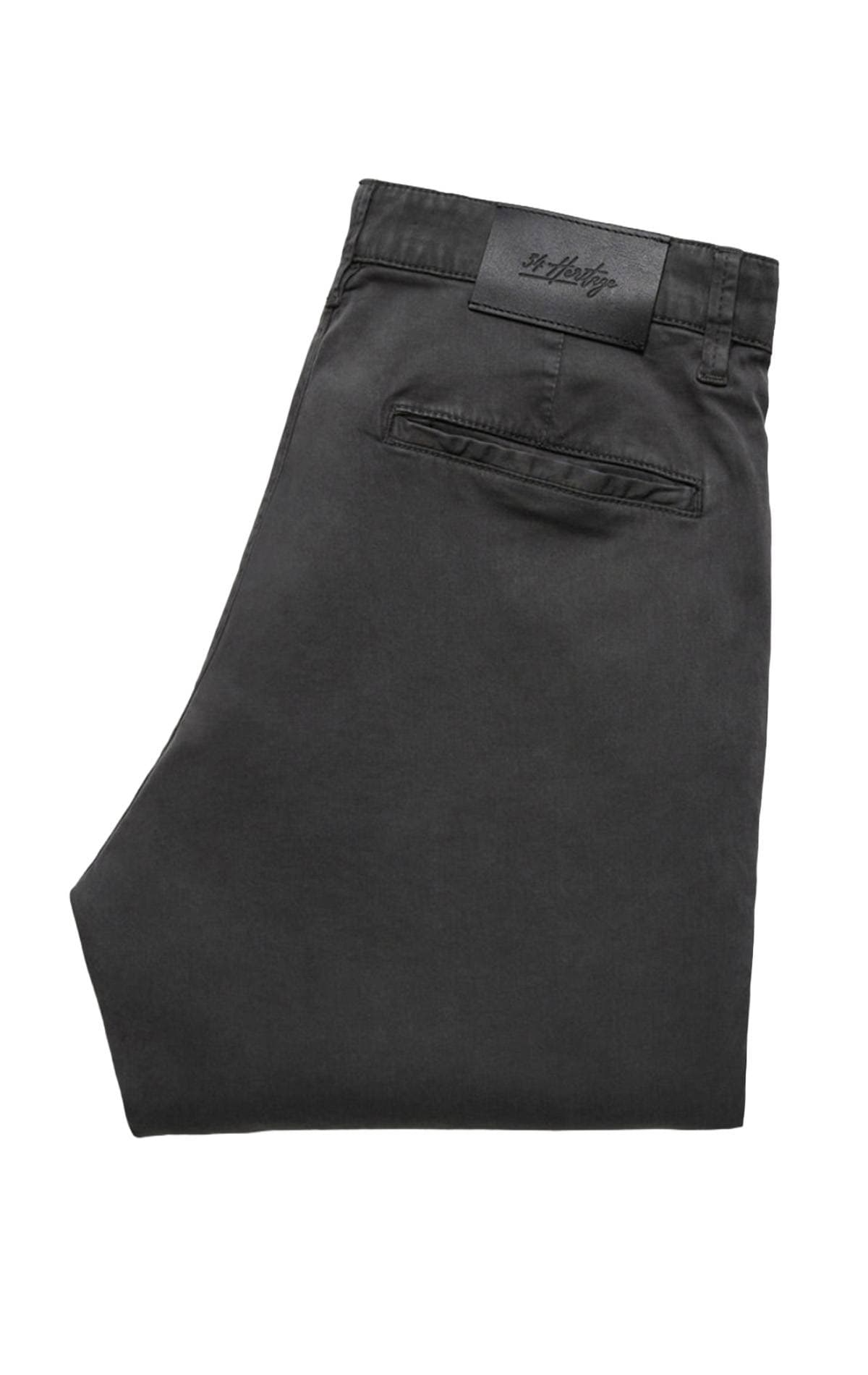 Men’s Dark Grey Stretch Twill 5-Pocket Pants | Men's - $228.00 – $238.00 - View 7 of 8