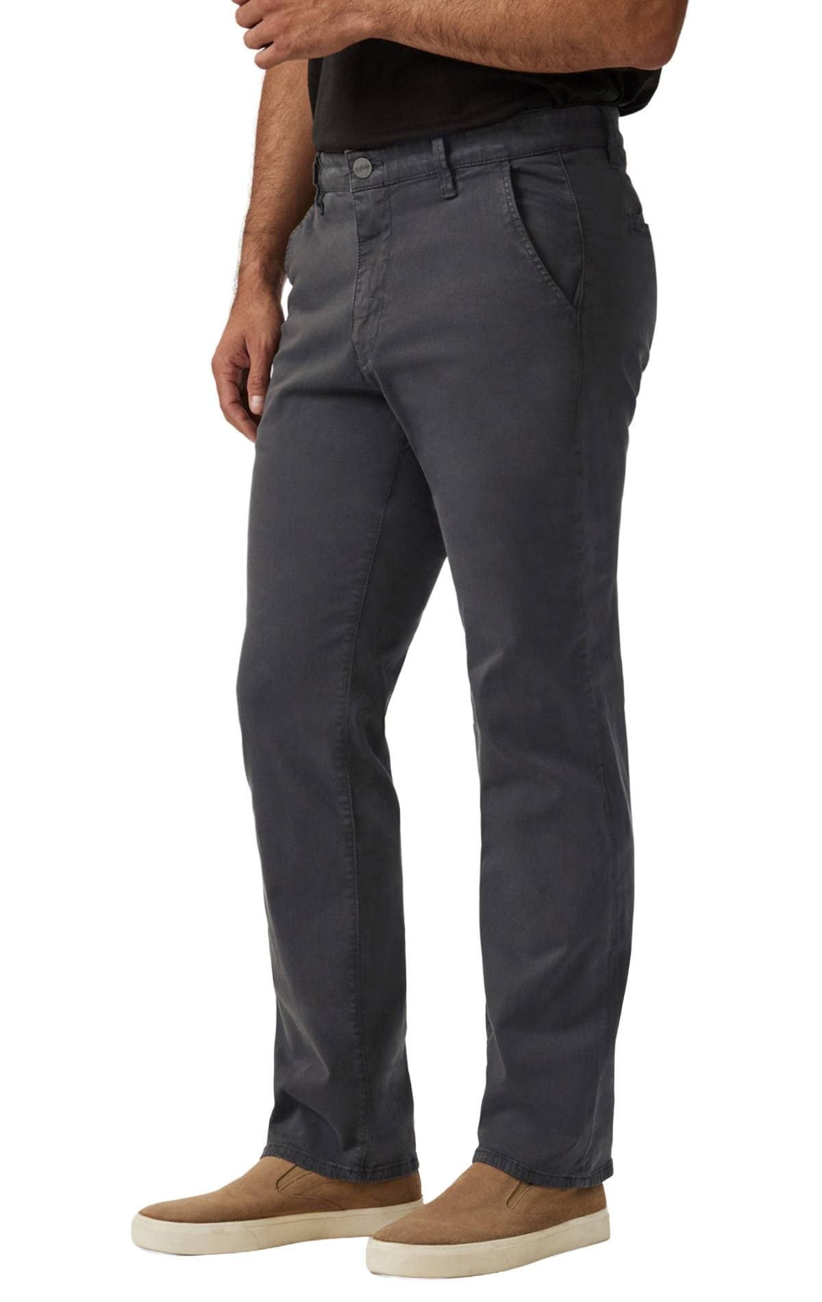 Men’s Dark Grey Stretch Twill 5-Pocket Pants | Men's - $228.00 – $238.00 - View 6 of 8