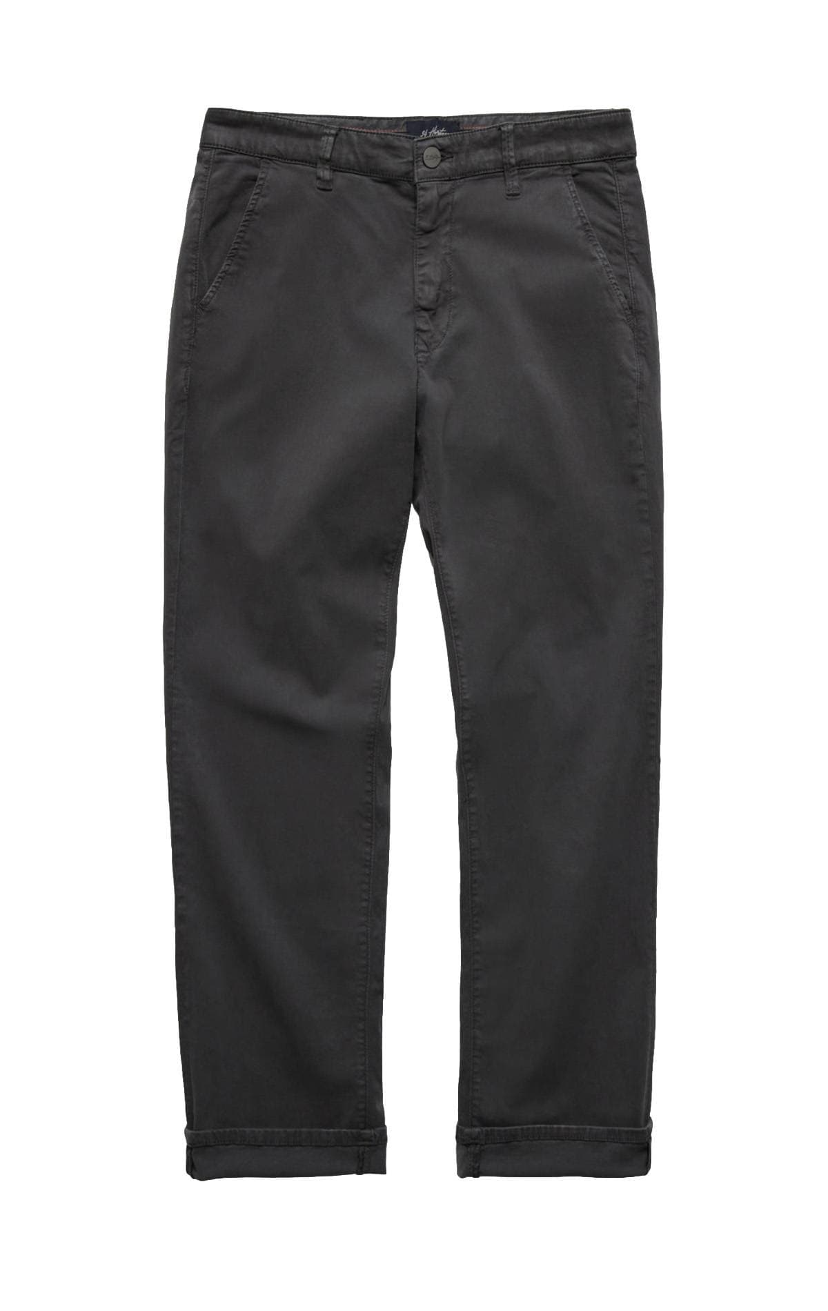 Men’s Dark Grey Stretch Twill 5-Pocket Pants | Men's - $228.00 – $238.00 - View 8 of 8