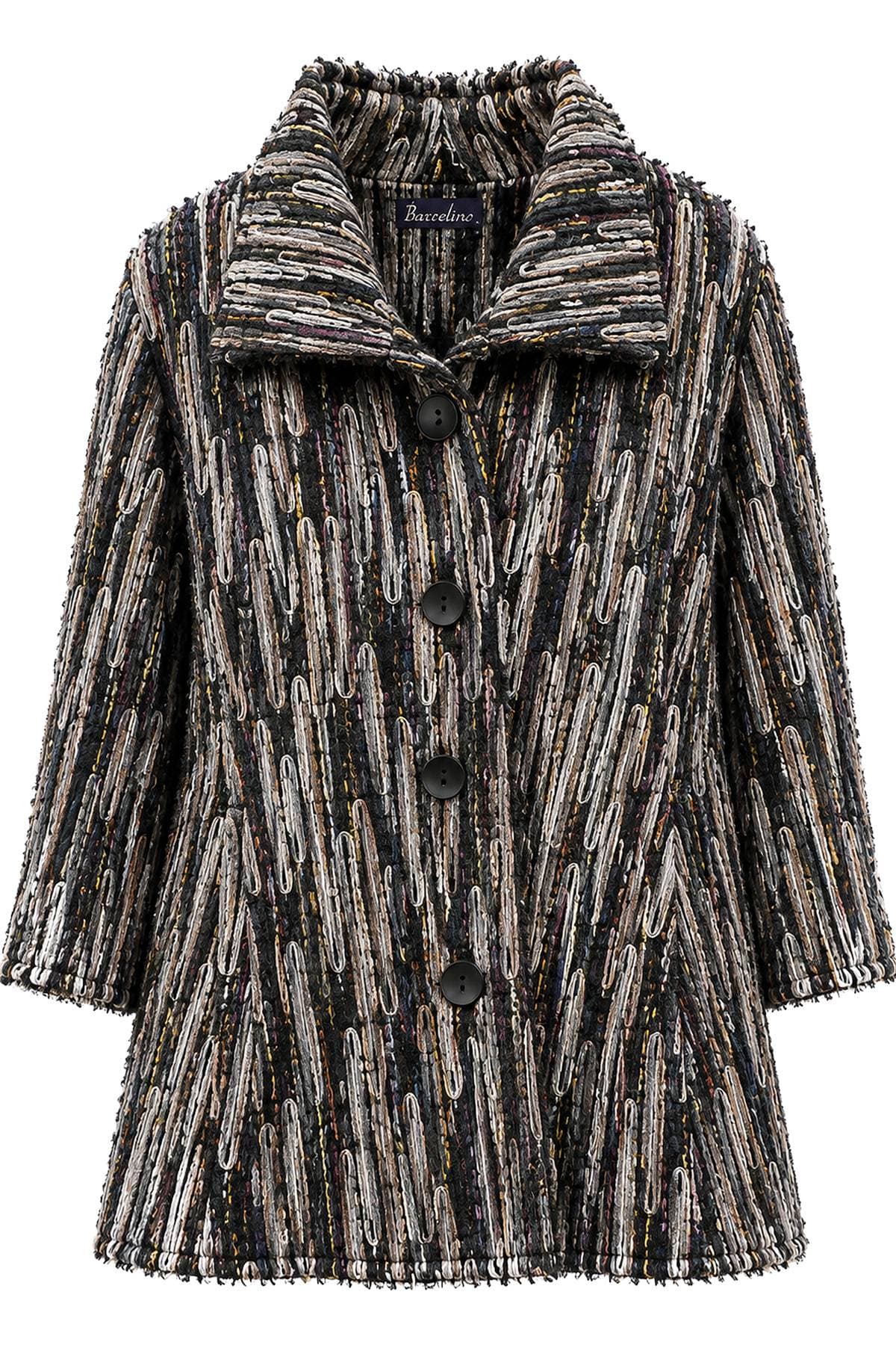 Brown Multi Flare Occasion Jacket - $365.00 - View 6 of 6