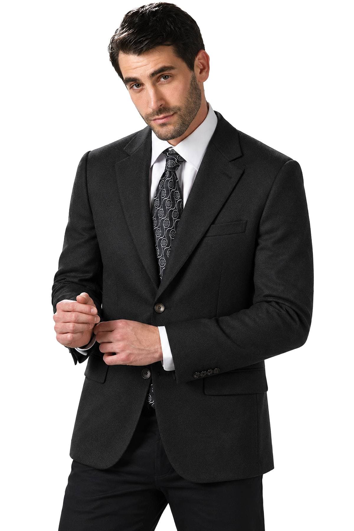 Black 100% Cashmere Blazer | Mens - $1,875.00 – $2,150.00 - View 1 of 5
