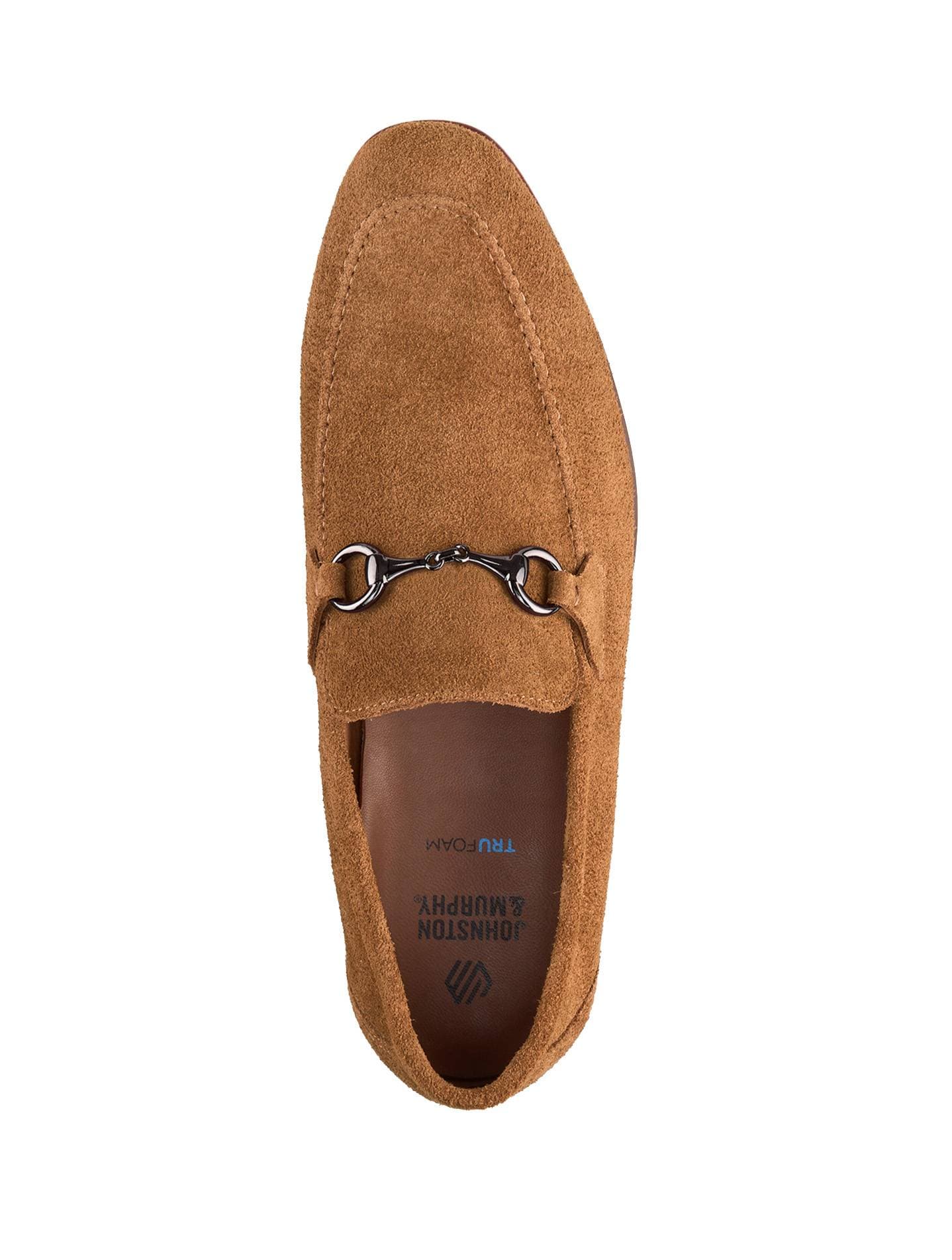 Tobacco Penny Loafer Suede Shoe | Men's - $245.00 - View 2 of 4