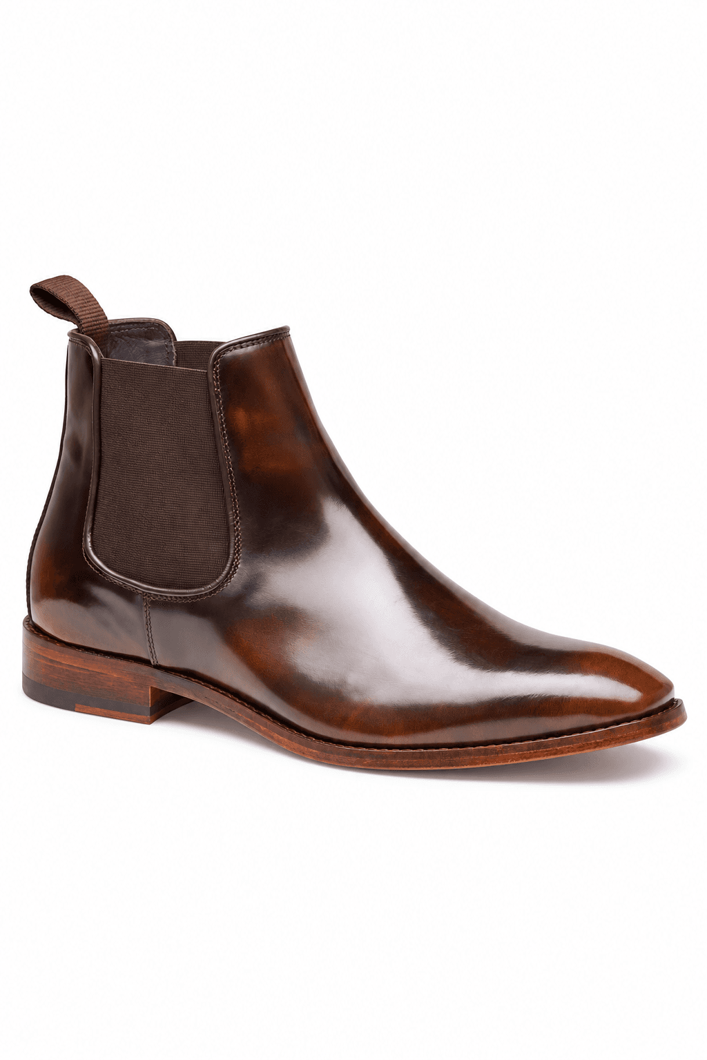 Men's Mahogany Italian Leather Chelsea Boot | Men's - $375.00 - View 1 of 5