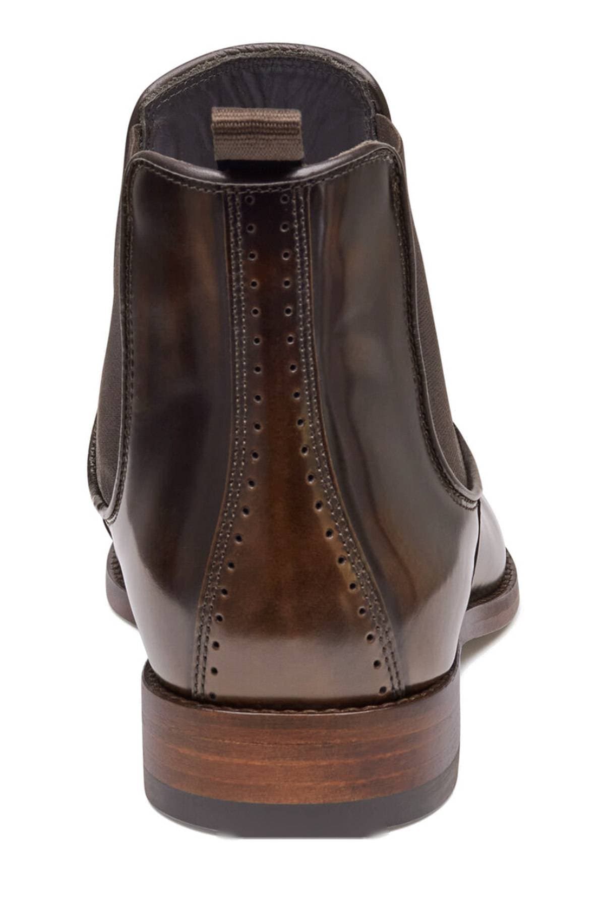 Men's Mahogany Italian Leather Chelsea Boot | Men's - $375.00 - View 4 of 5