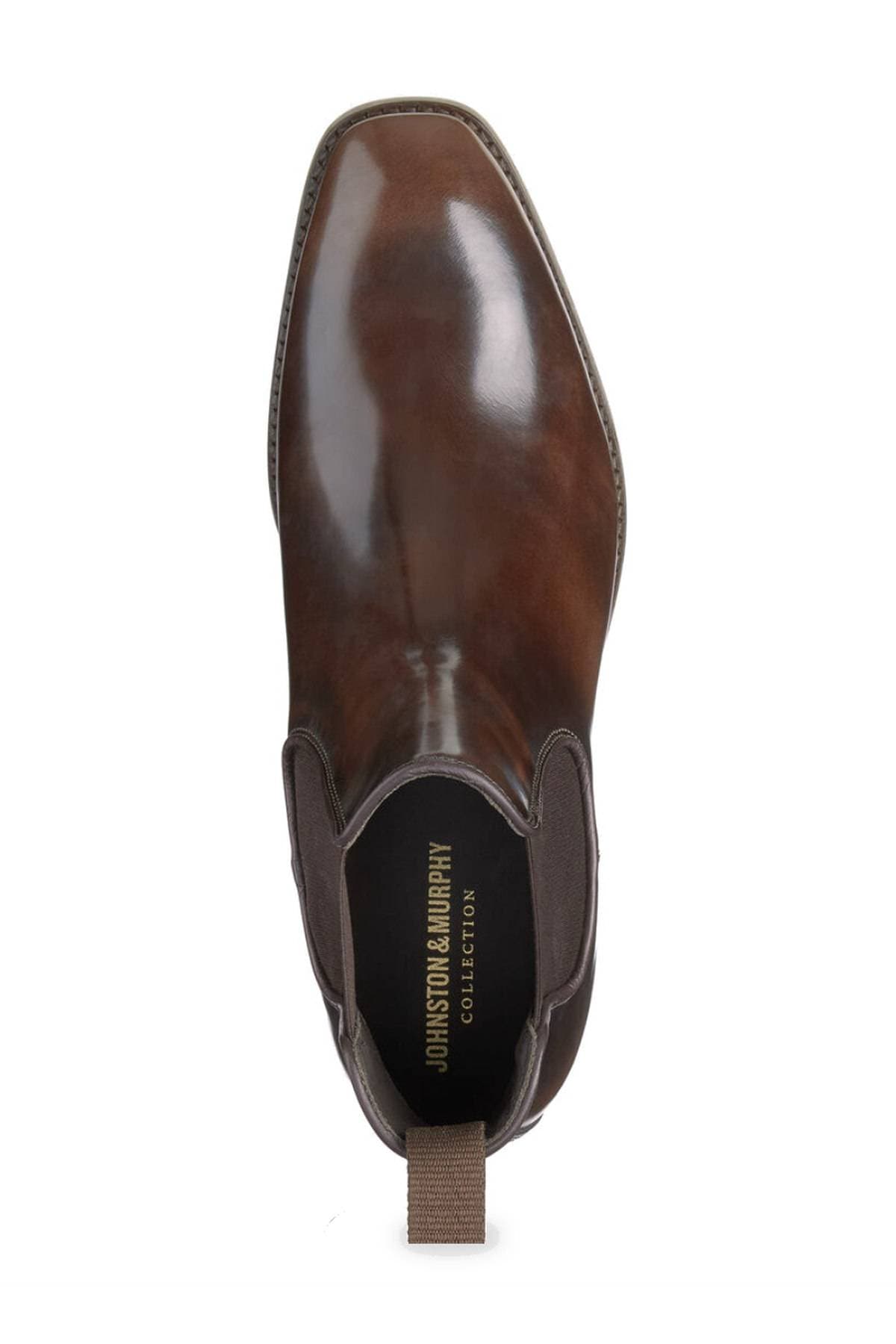 Men's Mahogany Italian Leather Chelsea Boot | Men's - $375.00 - View 2 of 5