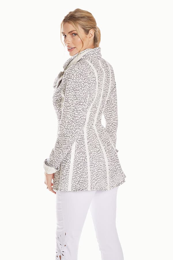 Contrast Knit Jacket - $242.50 - View 3 of 3