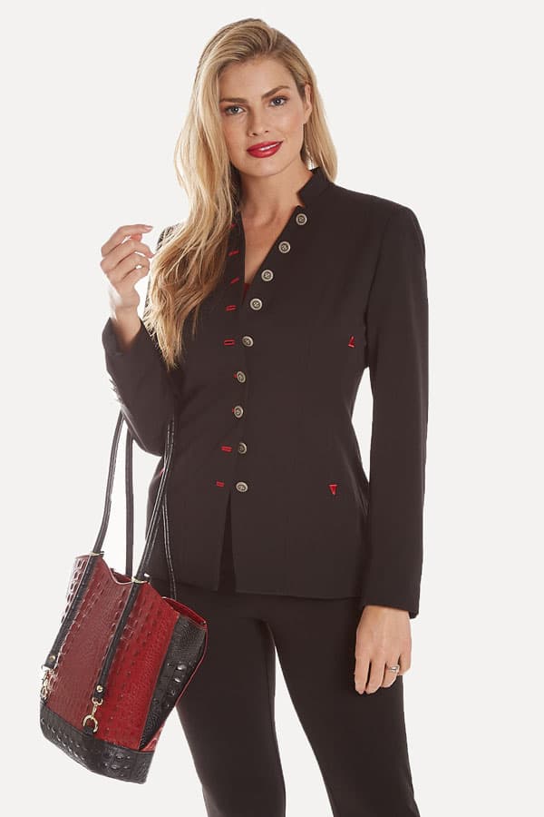 Hamilton 9 Button Sartorial Fit Crepe Jacket - $675.00 - View 1 of 4