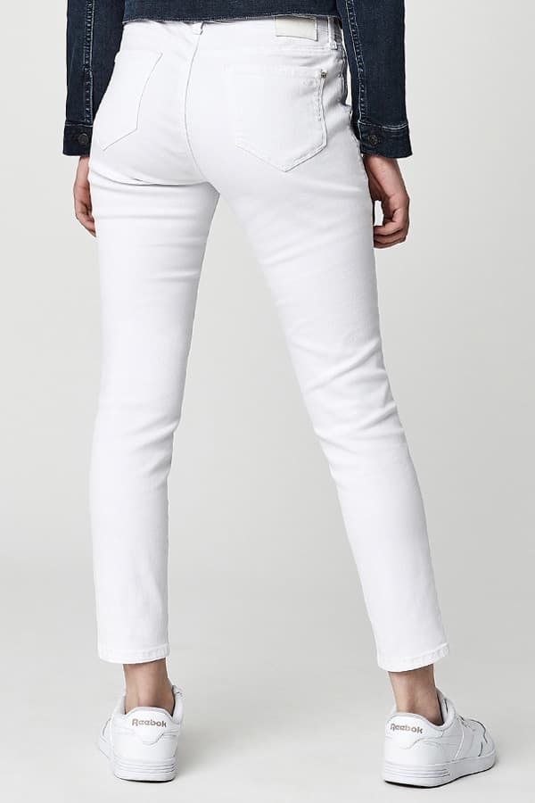 Denim, White Wash Ankle length