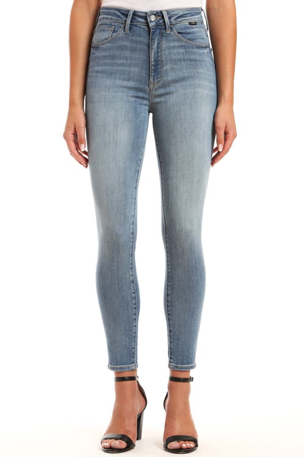 Denim, High Rise Light Blue