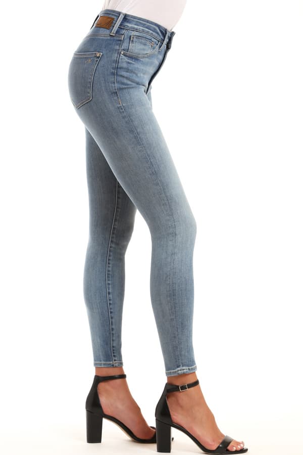 Denim, High Rise Light Blue