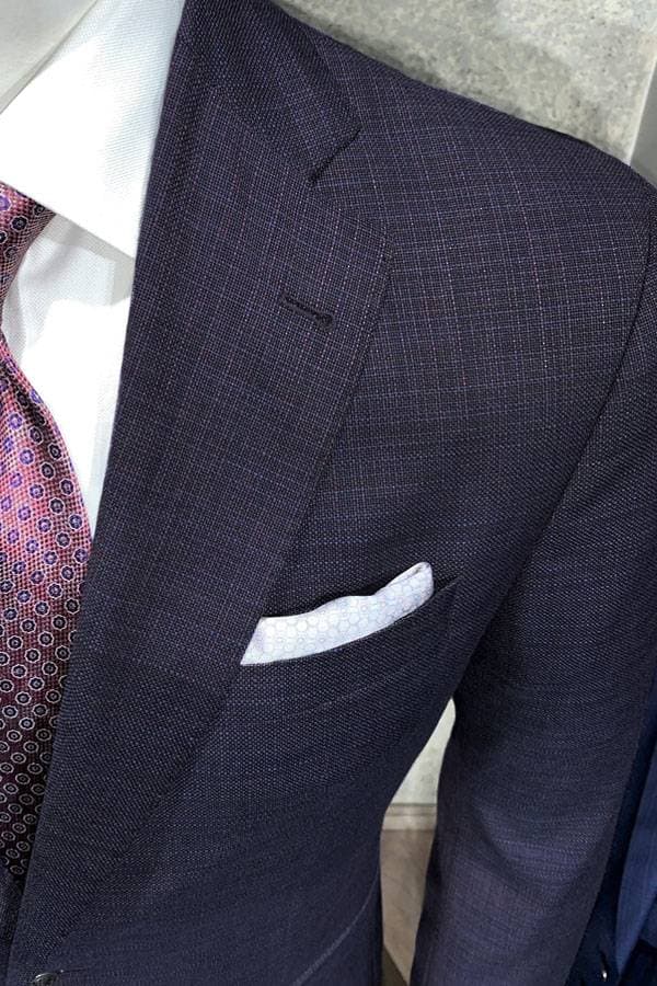 Jacket, Sup130's Hopsack Italian cloth
