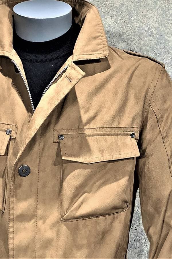 Microfiber Ultra Suede Field Coat
