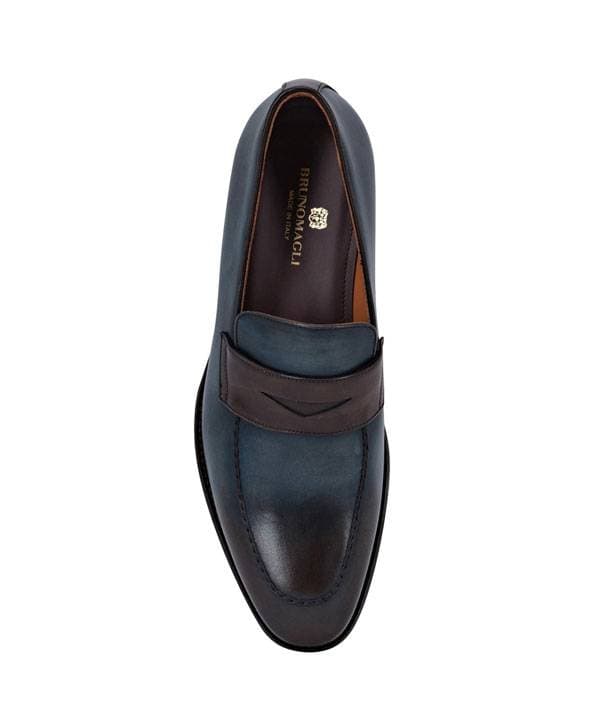 Bruno Magli 2 Tone Penny Loafer